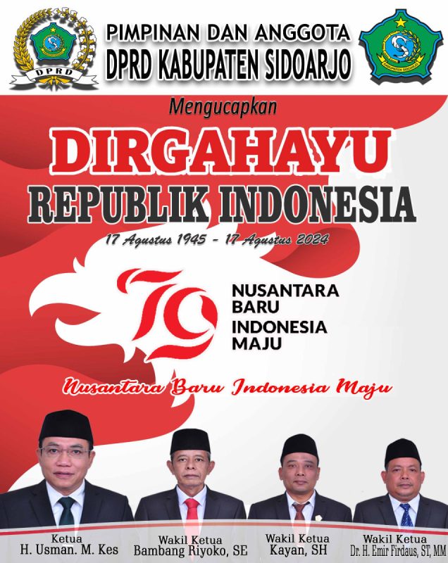 Dirgahayu Republik Indonesia ke-79