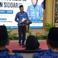 Plt. Bupati Sidoarjo Subandi Hadiri Pengukuhan Dewan Pengurus Korpri Kab.Sidoarjo Masa Bakti 2024 – 2029